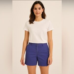 Tommy Hilfiger Blue Womans Chino Shorts.   Size-10